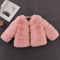 Shop Girls Faux Fur Coat Kids UK 