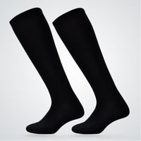 Wholesale Men Socks Long Polyester Stockings Baseball Sports Thicken Bottom Hockey Solid Over Knee Thigh High Basketball1