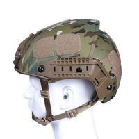 Wholesale New Design Cheap WoSporT High Quality Tactical Helmet Heavy Duty Army Combat Helmet Air Frame Crye Precision Airsoft Paintball Sport Helmet