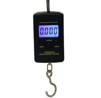 Wholesale 40kg x g Mini Digital Scale for Fishing Luggage Travel Weighting Steelyard Hanging Electronic Hook Scale Kitchen Weight Tool
