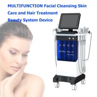 Wholesale High Frequency IN Hydra Dermabrasion Aqua water Peel Facial hydro Beauty Machine Microdermabrasion BIO RF Ultrasonic Skin Scrubber