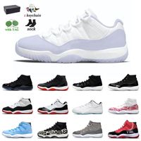 Wholesale 11s With Box Size US For Mens Basketball Shoes Pure Violet Jorden11s Cool Grey Classic High Concord White Bred Low UNC Citrus Infrared Women Jumpman Sports