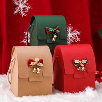 Wholesale Paper Portable Gift Bag Birthday Party christmas Decoration Dessert Candy fruit Bags Home Party handBags