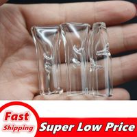 Wholesale Top quality Glass Filter Tip mm Clear Cigarette holder glass for Dry Herb Tobacco Cigarette Rolling Paper Smoking pipe