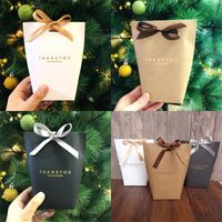 Wholesale Thank You Gift Box Candy Jewelry Toy Wrap Bag Birthday Wedding Bridal Thanksgiving Day Foldable Case Hot Sale ly L2