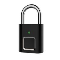 Wholesale Security Door Lock Smart Keyless USB Rechargeable Fingerprint Padlock For Locker Intelligent Home Keyless Lock