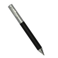Wholesale Fuliwen Black and silver Ballpoint pen metal barrel for business writing with twist system pen cap