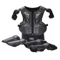 Wholesale 2021 New Kids Motorcycle Motorbike Full Body Armor Protective Gear Chest Spine Back Protector Shoulder Arm Elbow Knee Pads for Motocross tv