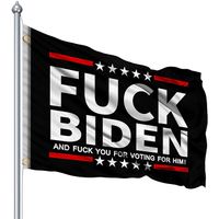Wholesale Custom Biden Flags x5ft Cheap Advertising Double Stitching Custom D Polyester Printing Flag Club Festival