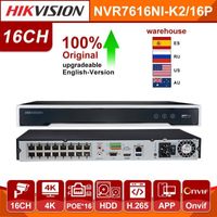 Wholesale Origina Hikvision NVR DS NI K2 P CH H K mp POE NVR for IP Camera Support Two way Audio for security system1