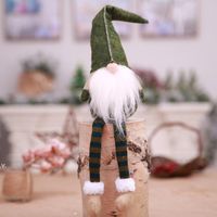 Wholesale Christmas Striped Cap Faceless Doll Swedish Nordic Gnome Dolls Kids Gift Toys Christmas Tree Ornament Pendant Home Decoration RRA11502