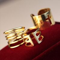 Wholesale Cross Rings for Women Men Fashion Cross Rings Gold Plated Knuckle Ring Beautifully Jewelry Wedding Ring Set