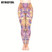 Wholesale Yoga Outfits Little Girls Stacked Leggings Womens Thin Cotton High Waidted Spandex1
