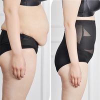 Wholesale Plus Size Women Shapers High Waist Slimming Tummy Control Knickers Panties Briefs Magic Body Shapewear Lady Underwear Large Size