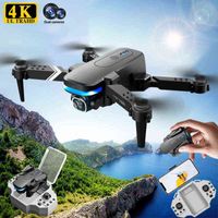 Wholesale KY910 Mini Drone k HD Dual Camera profesional Rc Drones Wifi Fpv Toy Outdoor Rc Quadcopter Fixed height Drones Boy Toy
