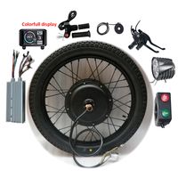 Wholesale Electric Bicycle Conversion Kit V V W W W W inch C bike EBike Rear Motor Wheel