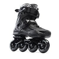 Wholesale Adults Men s Professional Inline Skate Shoes Freestyle Skating Boots Outdoor Roller Skates Patins Patines White Black