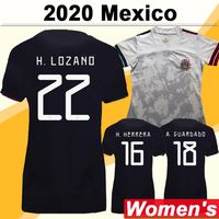 Wholesale 19 Mexico Women Home Away Soccer Jersey CHICHARITO H LOZANO G DOS SANTOS Football Shirts R JIMENEZ H HERRERA A GUARDADO Uniforms