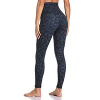 Wholesale 2020 New Leopard Print High Waist Hip Push Up Yoga Leggings Women High Elastic Slim Gym Workout Tight Pants Fitness Clothing