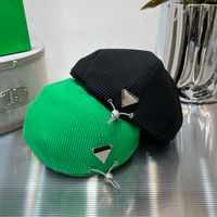 Wholesale Designer Beret Caps Fashion Peaked Cap Simple Hat for Man Woman Adjustable Cap Color High Quality