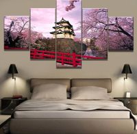 Piece Cherry Blossom Canvas Wall Art Australia New Featured Piece Cherry Blossom Canvas Wall Art At Best Prices Dhgate Australia