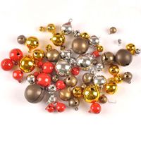 Wholesale Christmas Decorations Jingle Bells Christmas craft Decoration Hanging X mas tree Cross Copper Wedding Home mm Cp26841