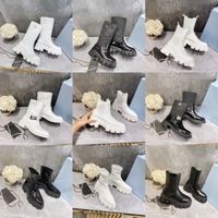 Wholesale Designers Women Chelsea Boots Rois Ankle Boot Brushed Leather Shoes Cloudbust Military Inspired Combat Triple Cowhide Winter Monolith Motorcycle Nylon booties