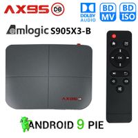 Wholesale AX95 DB Amlogic S905X3 B Smart Android TV Box GB RAM GB GB GB ROM K HD Set Top Box Support Dolby Blu ray BD MV ISO