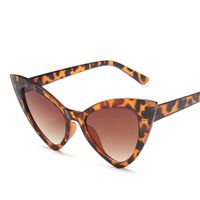 Wholesale Sunglasses Leopard Butterfly Women Vintage Cat Eye Glasses Shade For Eyewear Mirror Sun Transparent Ocean MM19a
