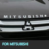 Wholesale SLIM Wording D Letter Sticker Trim for Mitsubishi Outlander eclipse cross Car Accessories Car Decal Styling