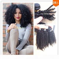 Wholesale charming hair weaving curly brazilian afro kinky curly bundles unprocessed jerry curl human virgin hair weave bohemian hair
