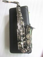 Wholesale New Alto saxophone copy Germany JK SX90R Keilwerth Black nickel silver key alto Sax Top professional Musical instrument With Case