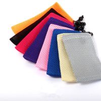Wholesale Pouches Carry Pouch Pocket Bags Carrying Package Packing Retail Cases with Black Drawstring Rope for Ego E Cigarette