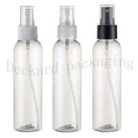 Wholesale 50pcs ml Plastic Women Perfume Spray Bottle Refillable Cosmetic Makeup Water Sprayer Container transparent