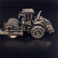 Wholesale MMZ NANYUAN Metal kit road roller vehicle Assembly DIY D Laser Cut MODEL puzzle toy for adult Y200421