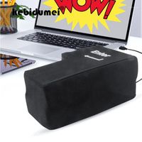 Wholesale kebidumei USB Hand Big Enter Return Key Decompression Soft Pillow Button Offices Vent Any Toys stress Relief Newest Creative1