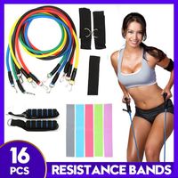 Wholesale Resistance Bands Latex Yoga Stretching Rubber Loop Pilates Exercise Fitness Equipment With Bag