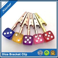 Wholesale Dice Bracket Clip Support Stand Dry Herb Tobacco Preroll Cigarette Smoking Fixed Holder Clamp Tongs