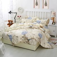 Wholesale BEST WENSD Quality Winter bed linen for children comforter bedding sets full size quilt cover Polyester elastic bedclothing1