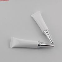 Wholesale 10ml X Small White Plastic Soft Tubes With Screw Caps g Eye Cream Cosmetic Tube Bottle For Eye Cream Container Unguent Jarhigh quatiy