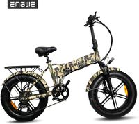 Wholesale US STOCK Electric Bicycle W inch Fat Tire Mountain Beach Snow Bikes for Adults Electric Scooter Speed Gear E Bike W41215025