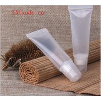 Wholesale 100 ml Transparent clear Plastic Lip gloss Tube Pack Containers New Style Refillable Oil Eye Gel Bottle