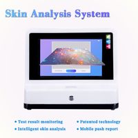 Wholesale new technology price face skin analysis machine skin test system skin detector scanner device fast ship