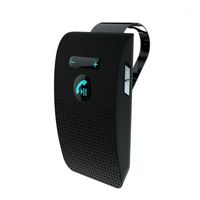 Wholesale Bluetooth Car Kit Wireless V5 Handsfree Speaker Phone Sun Visor Clip Speakerphone1