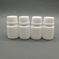 Wholesale cc ml HDPE White Plastic Empty Pill Bottles Pharmaceutical bottle container with Tamper Proof Cap
