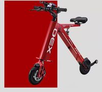 Wholesale Folding electric car Small mini bicycle energy vehicle ultra light portable lithium battery scooter adult mobility FTN OEM ODM