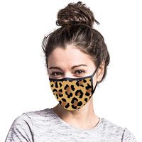 Wholesale Men Women Funny Face Mask Reusable Cartoon Print Dustproof Washable Running Riding Bike Protective Masks Whole a23