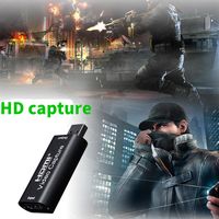 Wholesale Mini video capture card USB recording box suitable for PS4 game DVD HD camcorder recordings live broadcast newa48