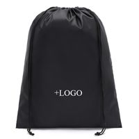 Wholesale ECO Friendly Reusable Oxford Waterproof Drawstring Bag Custom Print Gift Bags Travel Beach Shoe Cloth Packaging Bags