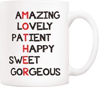 Wholesale Funny Coffee Mug for Mom Best Mothers Day Gifts from Daughter Son Unique Birthday Gift for Mother Women Her Novelty Ceramic Cups Oz